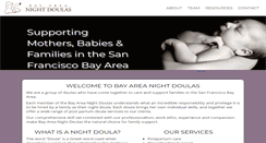 Desktop Screenshot of bayareanightdoulas.com